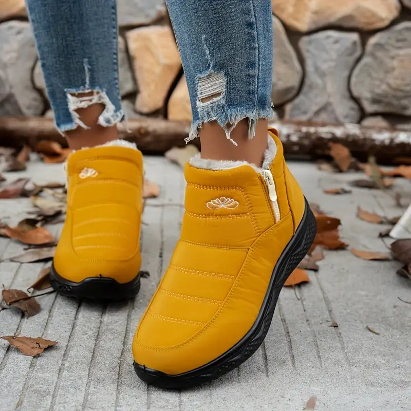 CozyWinter™ Women’s Waterproof Winter Boots – Non-Slip & Easy Zip-On