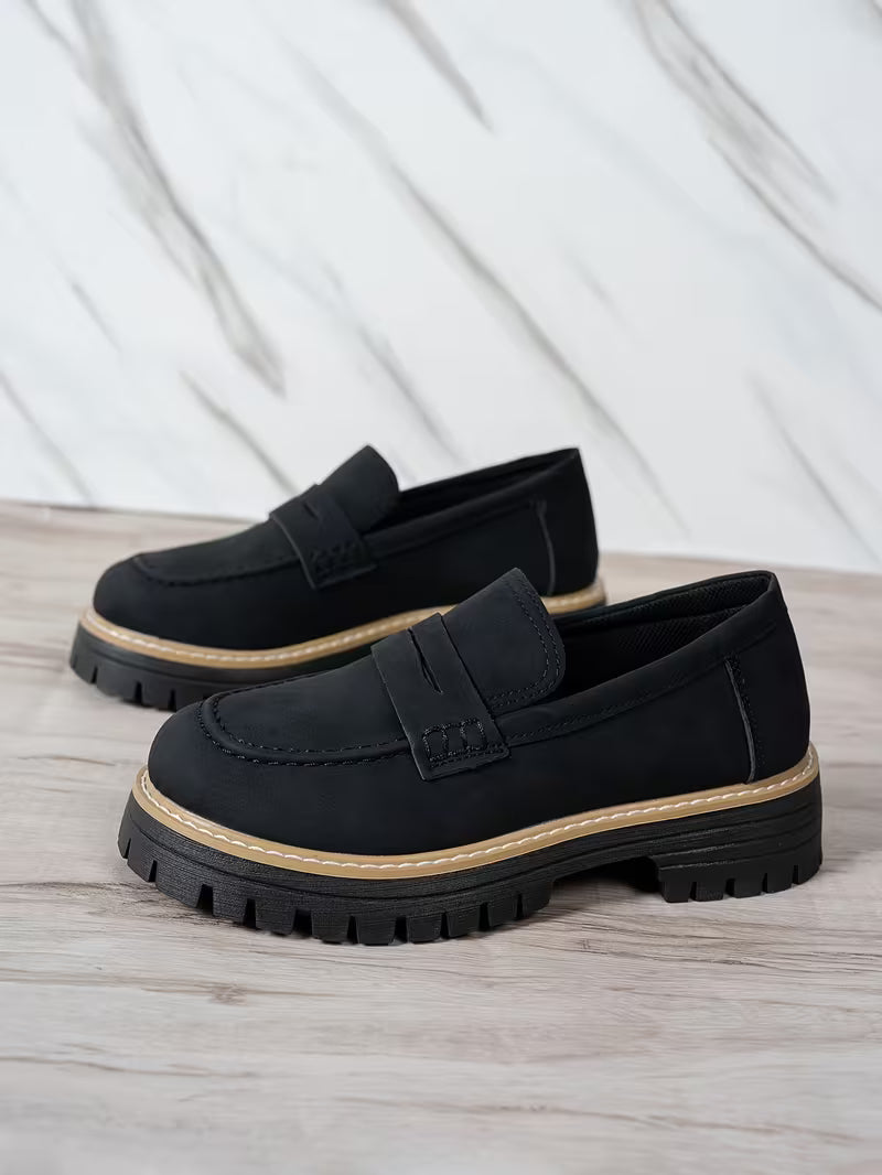 ComfortStep™ Women’s Supportive Vintage Loafers – Premium Comfort & Lightweight Walking