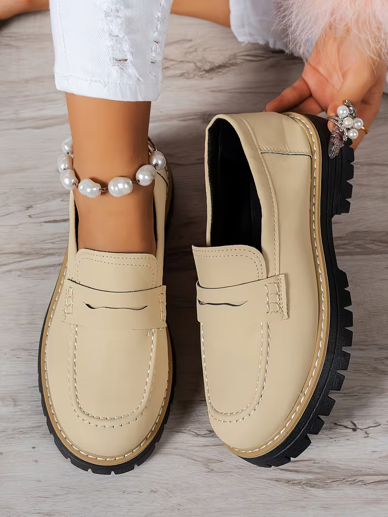 ComfortStep™ Women’s Supportive Vintage Loafers – Premium Comfort & Lightweight Walking