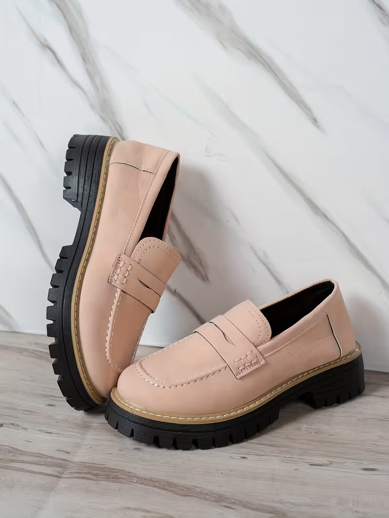 ComfortStep™ Women’s Supportive Vintage Loafers – Premium Comfort & Lightweight Walking