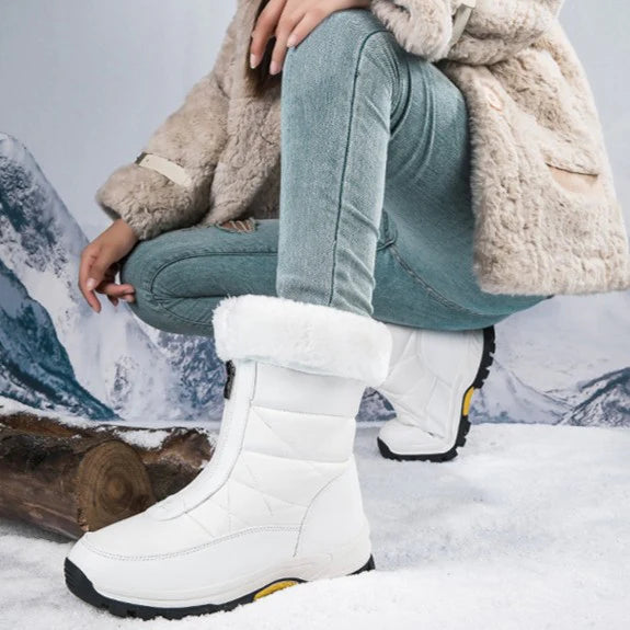 SnowGuard™ Winter Snow Boots – Waterproof, Thermal & Anti-Slip