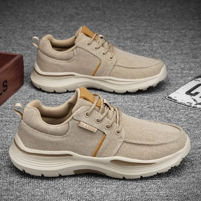 Men's Orthopedic Canvas Shoes – Lightweight, Supportive & Perfect for Outdoors