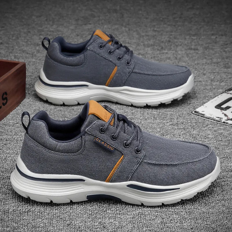 Men's Orthopedic Canvas Shoes – Lightweight, Supportive & Perfect for Outdoors