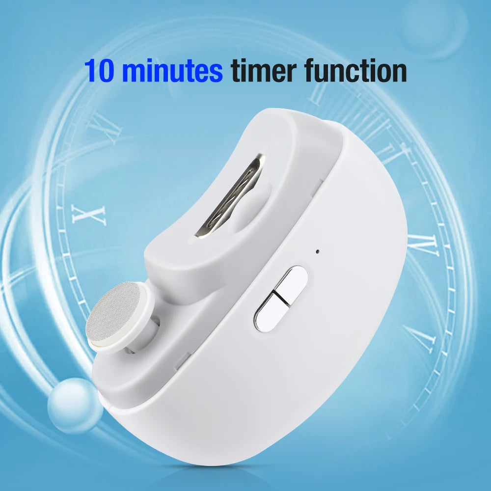 Perfect for All Ages 👵👶 3-in-1 Automatic Electric Nail Clipper with Polishing - 🌟Safe & Convenient🌟