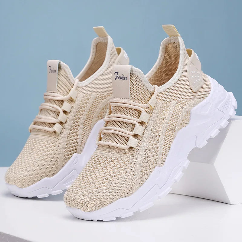 🔥Last Day 45% OFF - Women's Comfortable Sneakers, Breathable Walking Shoes for All Season