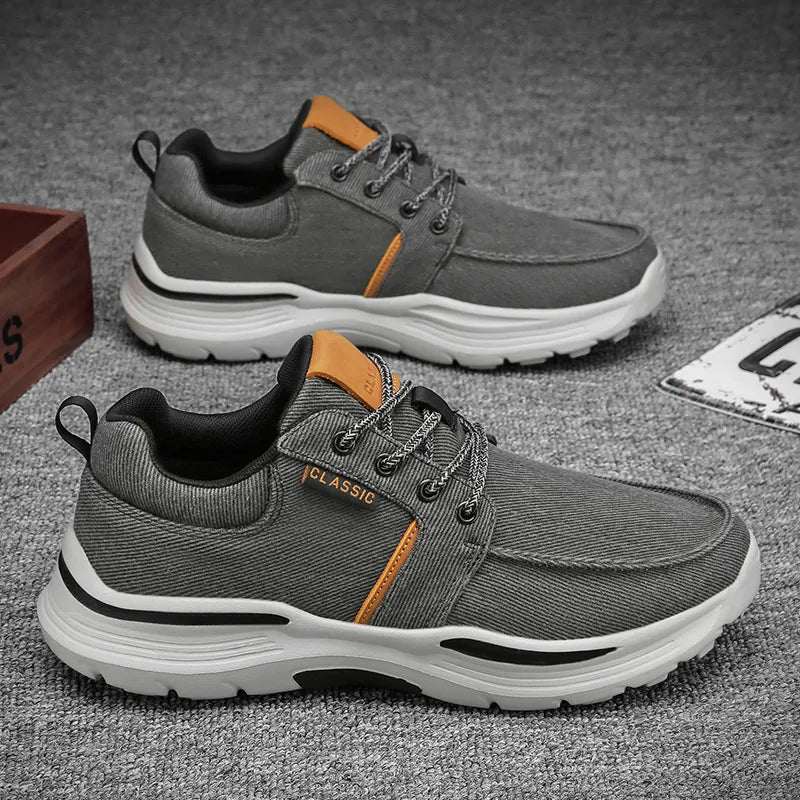 Men's Orthopedic Canvas Shoes – Lightweight, Supportive & Perfect for Outdoors