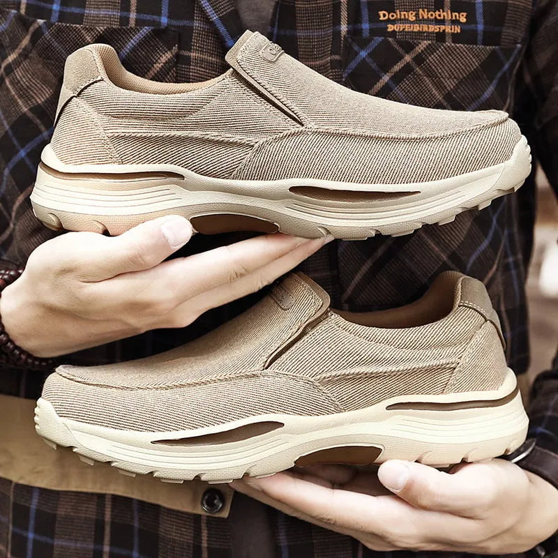 Men's Orthopedic Canvas Shoes – Lightweight, Supportive & Perfect for Outdoors