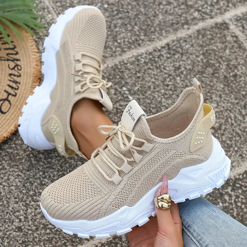 🔥Last Day 45% OFF - Women's Comfortable Sneakers, Breathable Walking Shoes for All Season