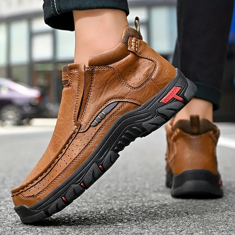 EaseStep™ Waterproof Non-Slip Ankle Boots – Soft Comfort & Orthopedic Support