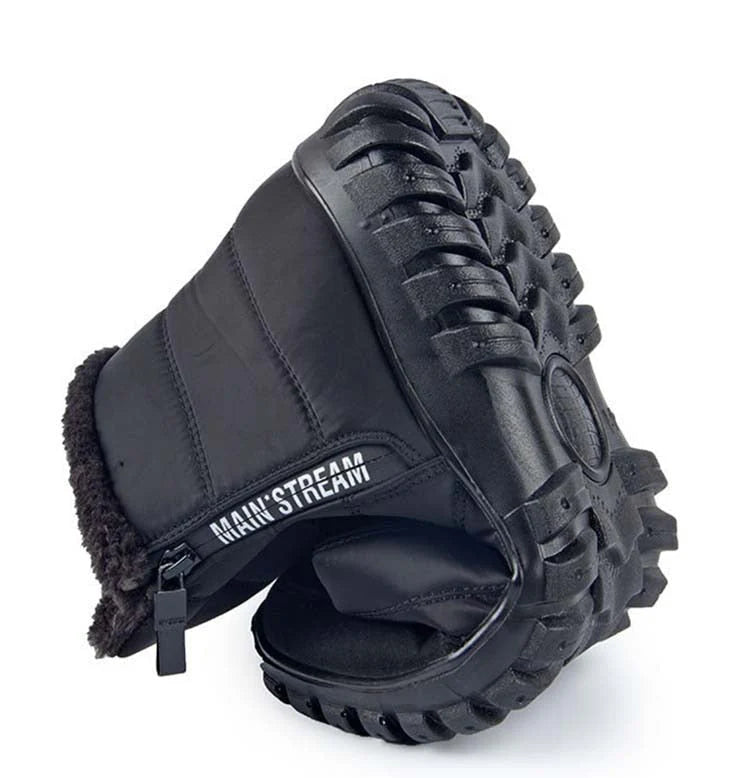 CozyStep™ Men's Waterproof Side-Zip Winter Boots – Ultra Warm & Orthopedic Comfort
